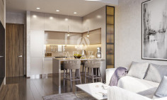 Spacious 1 bedrooms apartment with swimming pool for sale in Germasogeia