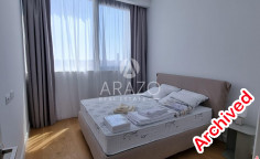 2 bedrooms furnished apartment with swimming pool to rent in Germasogeia