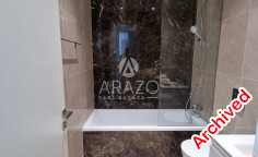 2 bedrooms furnished apartment with swimming pool to rent in Germasogeia