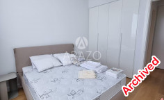 2 bedrooms furnished apartment with swimming pool to rent in Germasogeia