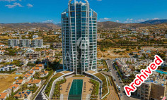 2 bedrooms furnished apartment with swimming pool to rent in Germasogeia