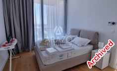 2 bedrooms furnished apartment with swimming pool to rent in Germasogeia