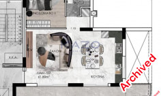 Modern one bedroom apartment in quiet residential area 