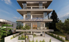 Modern Zakaki top floor apartment with pool for sale 