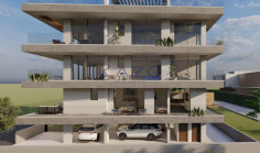 Modern Zakaki top floor apartment with pool for sale 
