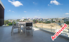 Fully furnished penthouse apartment in central Kapsalos 