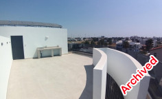 Brand new 2-bedroom top floor apartment with private roof garden 