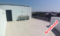 Brand new 2-bedroom top floor apartment with private roof garden 