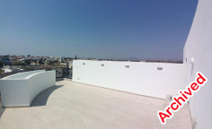 Brand new 2-bedroom top floor apartment with private roof garden 