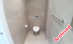 Modern 2-bedroom top floor apartment with private roof garden - vergina area 