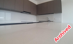 Modern 2-bedroom top floor apartment with private roof garden - vergina area 