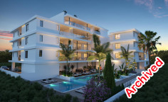 Large two beds apartment for sale in Paralimni