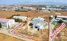 Industrial field with two buildings in Palaiometocho, Nicosia Industrial field with two buildings in Palaiometocho, Nicosia