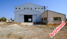 Industrial field with two buildings in Palaiometocho, Nicosia Industrial field with two buildings in Palaiometocho, Nicosia