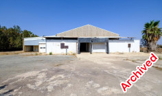Industrial field with two buildings in Palaiometocho, Nicosia Industrial field with two buildings in Palaiometocho, Nicosia