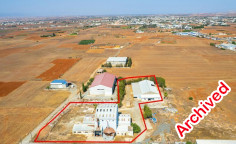 Industrial field with two buildings in Palaiometocho, Nicosia Industrial field with two buildings in Palaiometocho, Nicosia