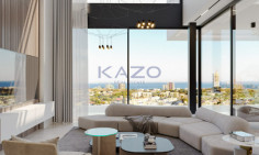 Astonishing Mouttagiaka villa with sea view pool 