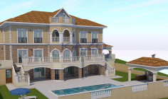 Incomplete spacious villa for sale in Agios Athanasios 