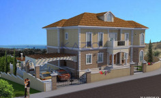 Incomplete spacious villa for sale in Agios Athanasios 