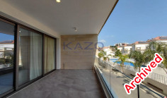 3 bedrooms furnished apartment with swimming pool to rent in Agios Athanasios