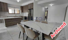 3 bedrooms furnished apartment with swimming pool to rent in Agios Athanasios
