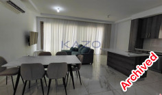 3 bedrooms furnished apartment with swimming pool to rent in Agios Athanasios