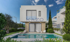 Modern villa with pool in vibrant Geroskipou area 