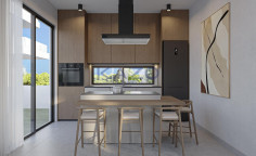 Modern villa with pool in vibrant Geroskipou area 