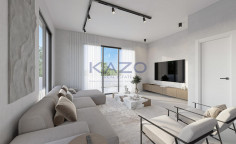 Modern villa with pool in vibrant Geroskipou area 