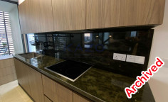 Penthouse apartment in central Mesa Geitonia with pool 