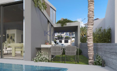 Modern four bedroom villa in Agios Athanasios suburb 