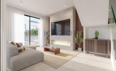 Modern villa with pool in sunny Geroskipou 