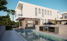 Modern Kissonerga villa 3 bedrooms private pool 