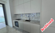 Unfurnished Neapolis seafront apartment two bedrooms sea view 