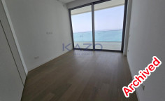 Unfurnished Neapolis seafront apartment two bedrooms sea view 