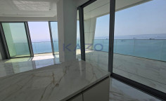 Unfurnished Neapolis seafront apartment two bedrooms sea view 