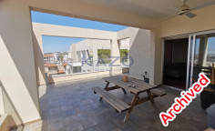 Luxurious three bedroom top floor apartment in Agia Fyla 