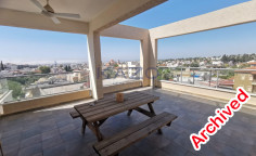Luxurious three bedroom top floor apartment in Agia Fyla 