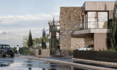 Modern Agios Athanasios villa 4 bedrooms pool 