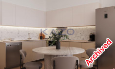 Livadia apartment 77m2 with pool and gym 