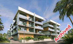 Livadia apartment 77m2 with pool and gym 