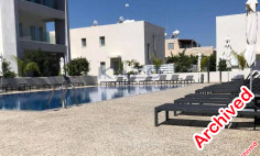 Fully furnished two bedroom apartment with sea view 