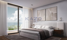 Modern Geroskipou apartment with pool gym sea view 
