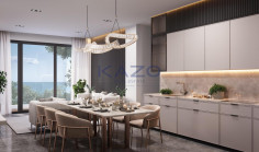 Modern Geroskipou apartment with pool gym sea view 