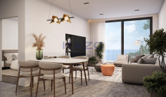 Modern Geroskipou apartment with pool gym sea view 