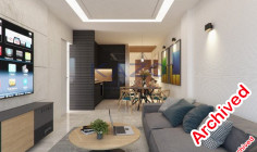 Large 2 bedroom apartment with swimming pool for sale in Kato Polemidia