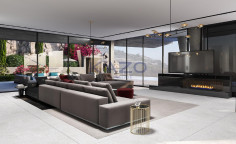 Modern six bedroom villa in Agios Tychonas luxury 