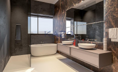 Modern six bedroom villa in Agios Tychonas luxury 