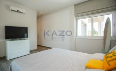 Spacious Agios Tychonas villa with pool gym 