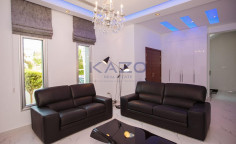Spacious Agios Tychonas villa with pool gym 